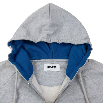 Vintage Palace Ragu Zip Hood Hoodie Size S | Small, Grey