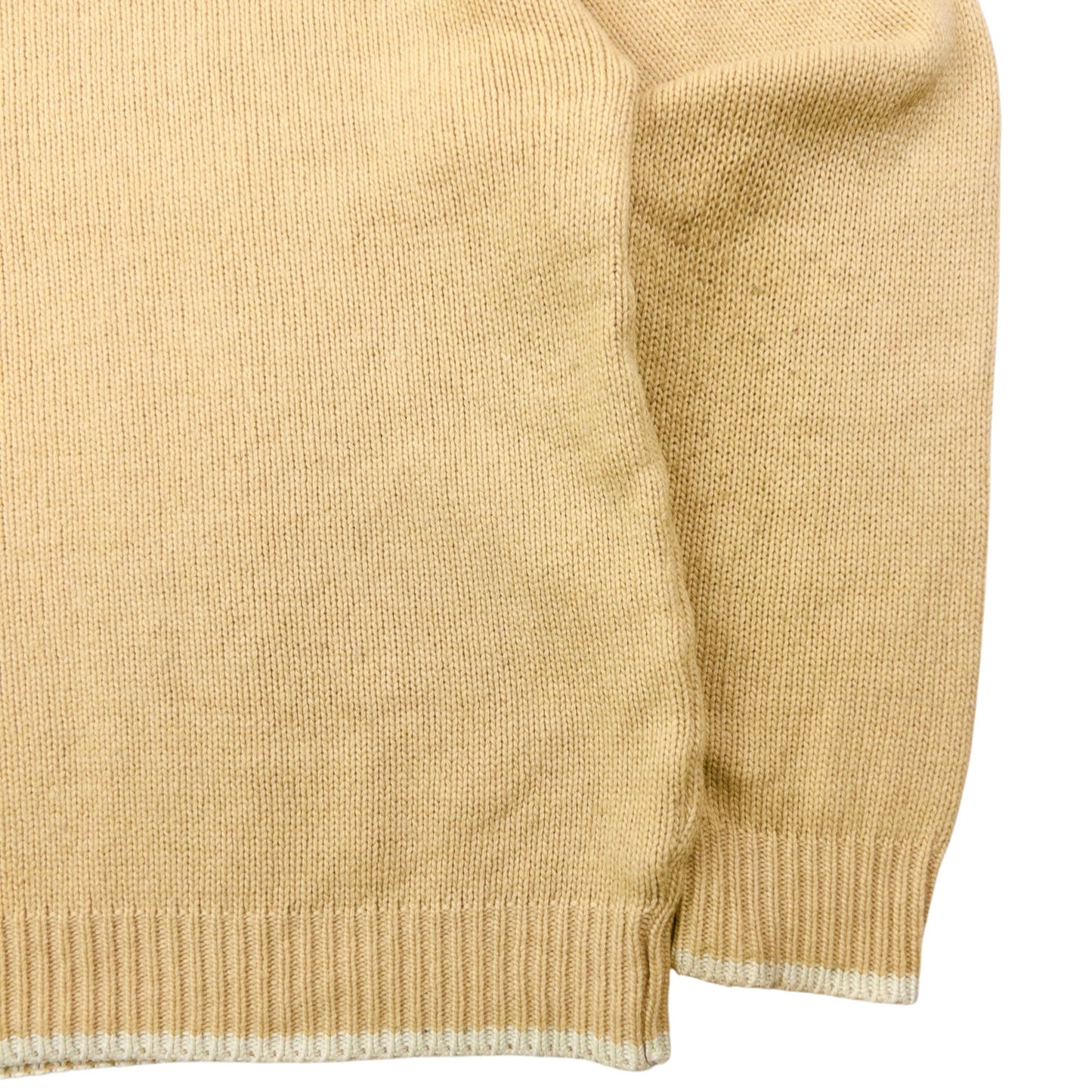 Vintage 90s Armani Jeans Ice Arsenal Wool Knit Jumper Size M