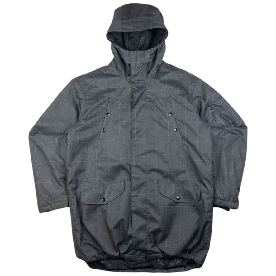 Vintage Oakley Checkered Zip Up Jacket Size L