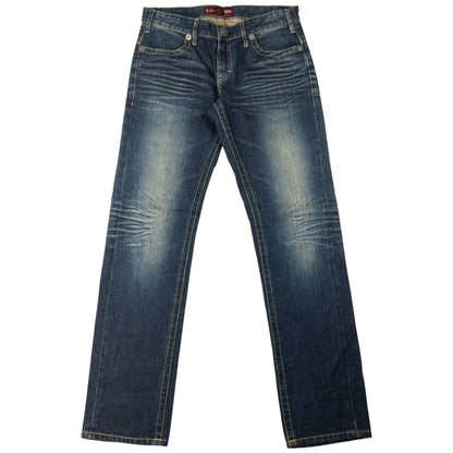 Vintage Oniarai Embroidered Devil Japanese Denim Jeans Size W33