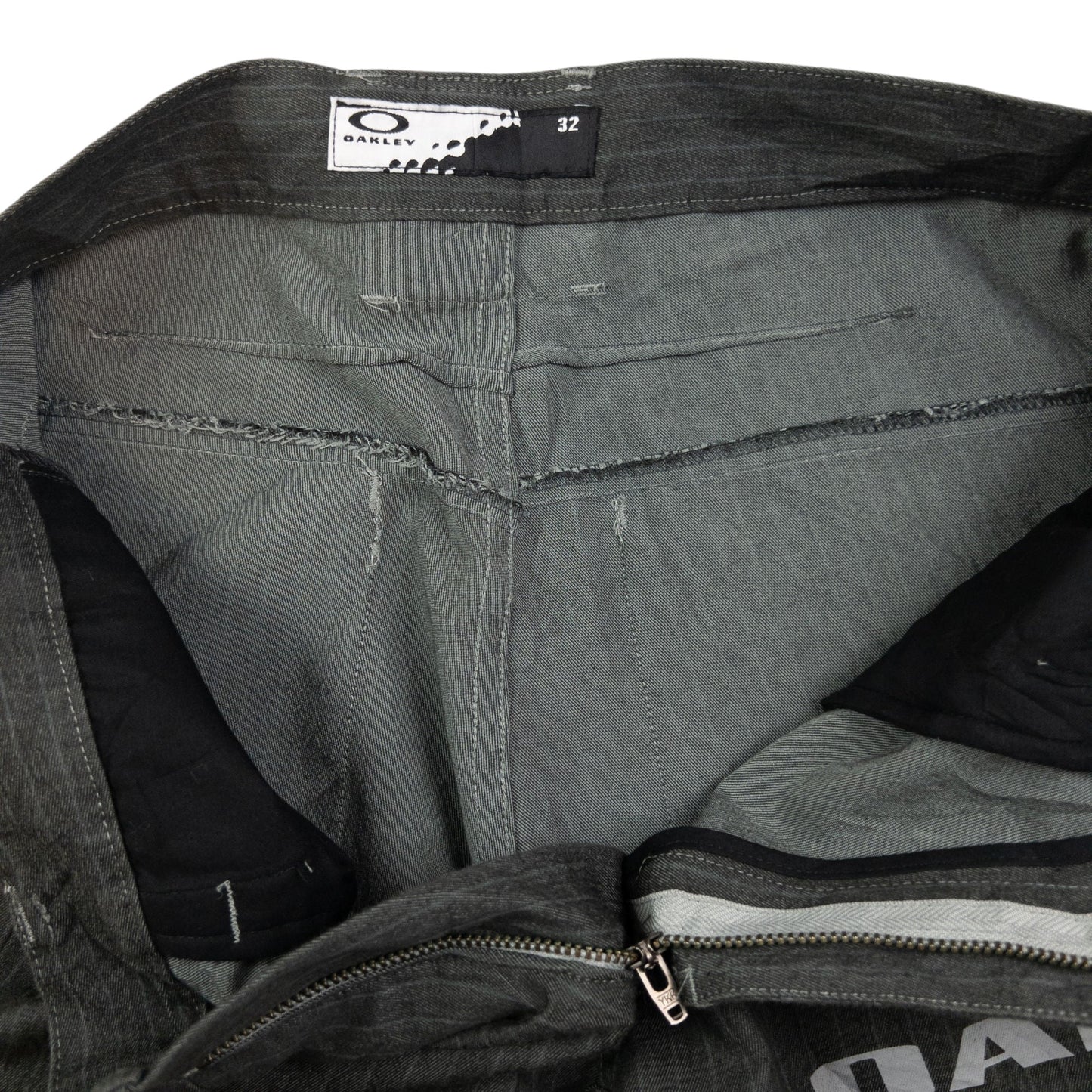 Vintage Oakley Striped Lightweight Trousers Size W31