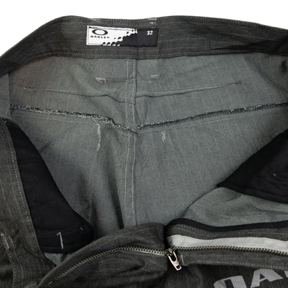Vintage Oakley Striped Lightweight Trousers Size W31