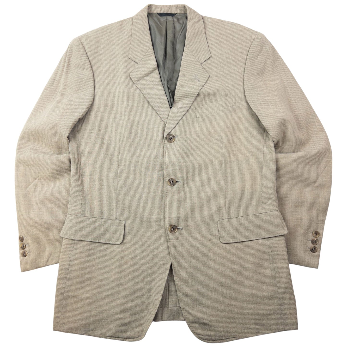 Vintage 90s Yohji Yamamoto D'Urban A.A.R Blazer Jacket Size M | Medium, Beige