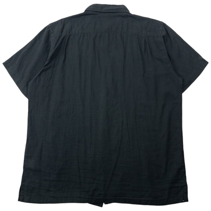 Vintage 2000s Cabane De Zucca By Issey Miyake Button Up Shirt Size S | Small, Black
