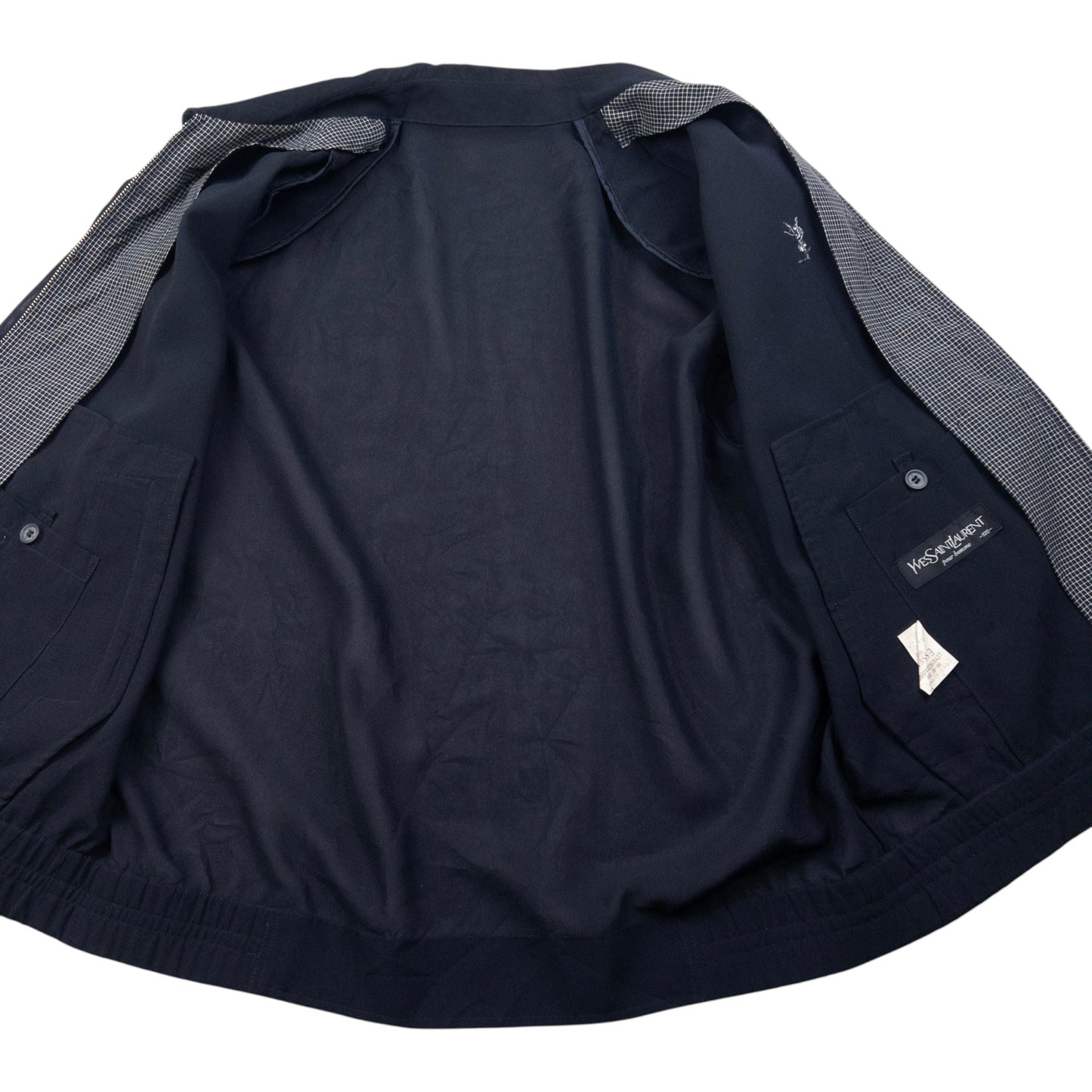 Vintage YSL Yves Saint Laurent Harrington Jacket Size L