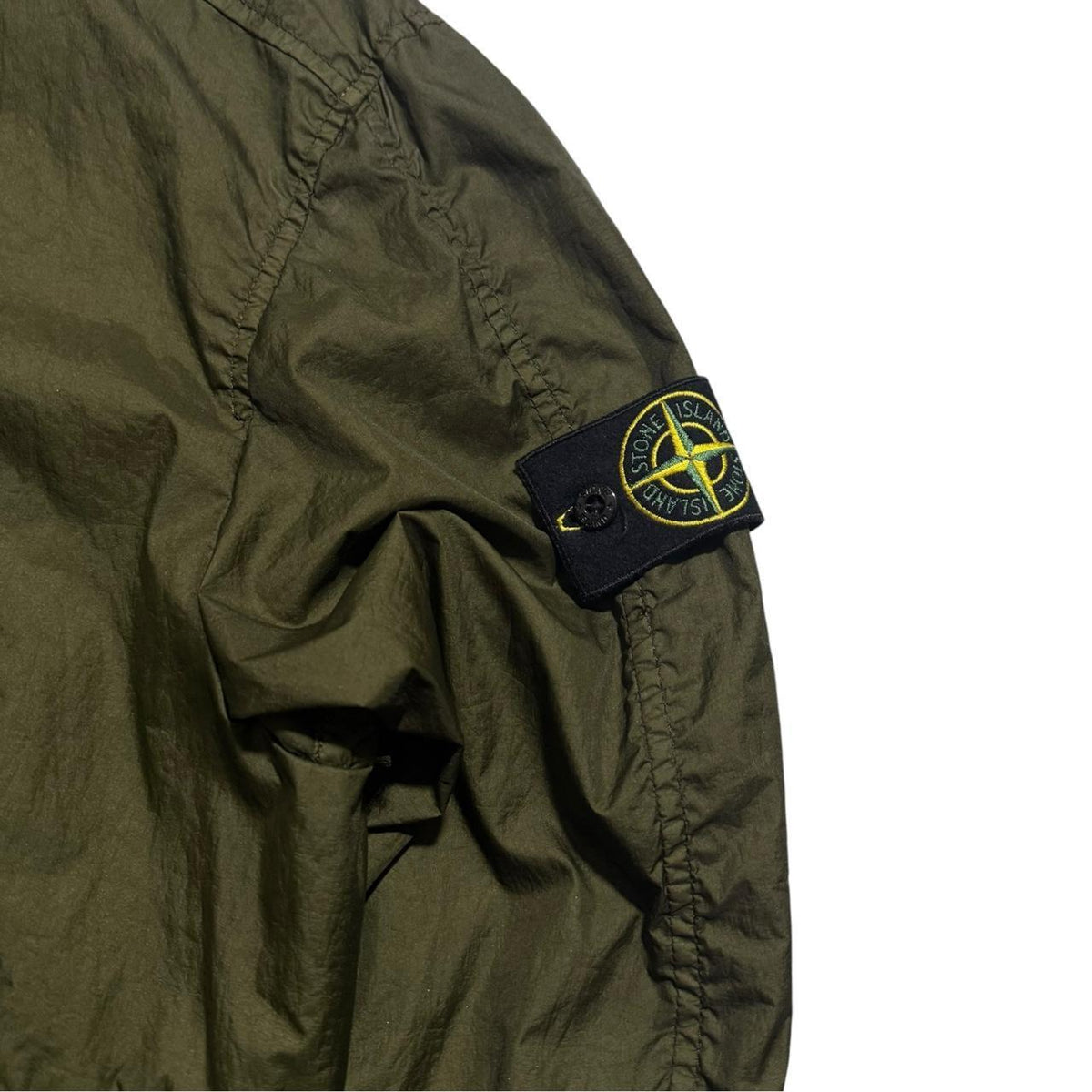 Stone Island Membrana 3L Jacket | Large, Olive