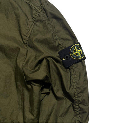 Stone Island Membrana 3L Jacket | Large, Olive