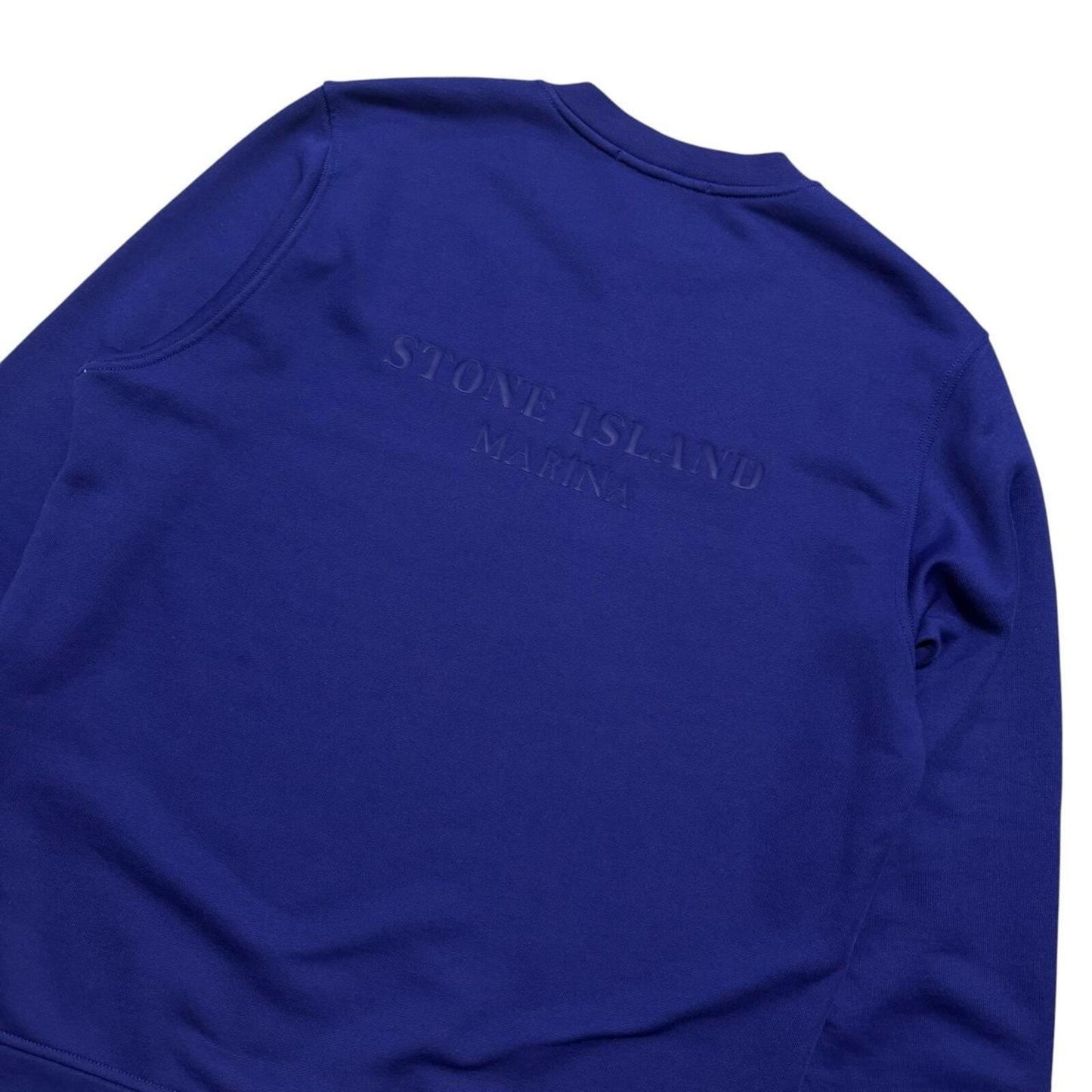 Stone Island Marina Pullover Crewneck | Medium, Navy Blue