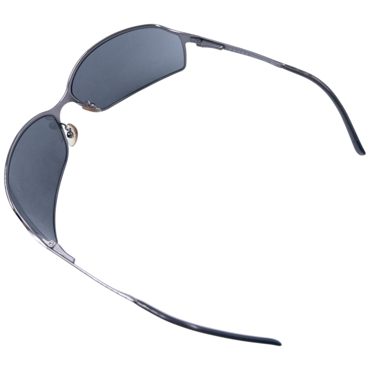 Vintage 2000s Prada Sunglasses | O/S, Grey