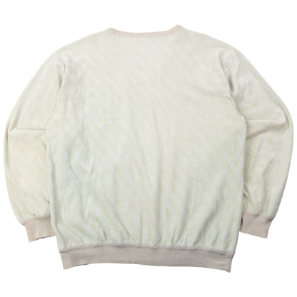 Vintage 80s YSL Yves Saint Laurent Striped Jumper Womens Size M | Medium, Multicoloured
