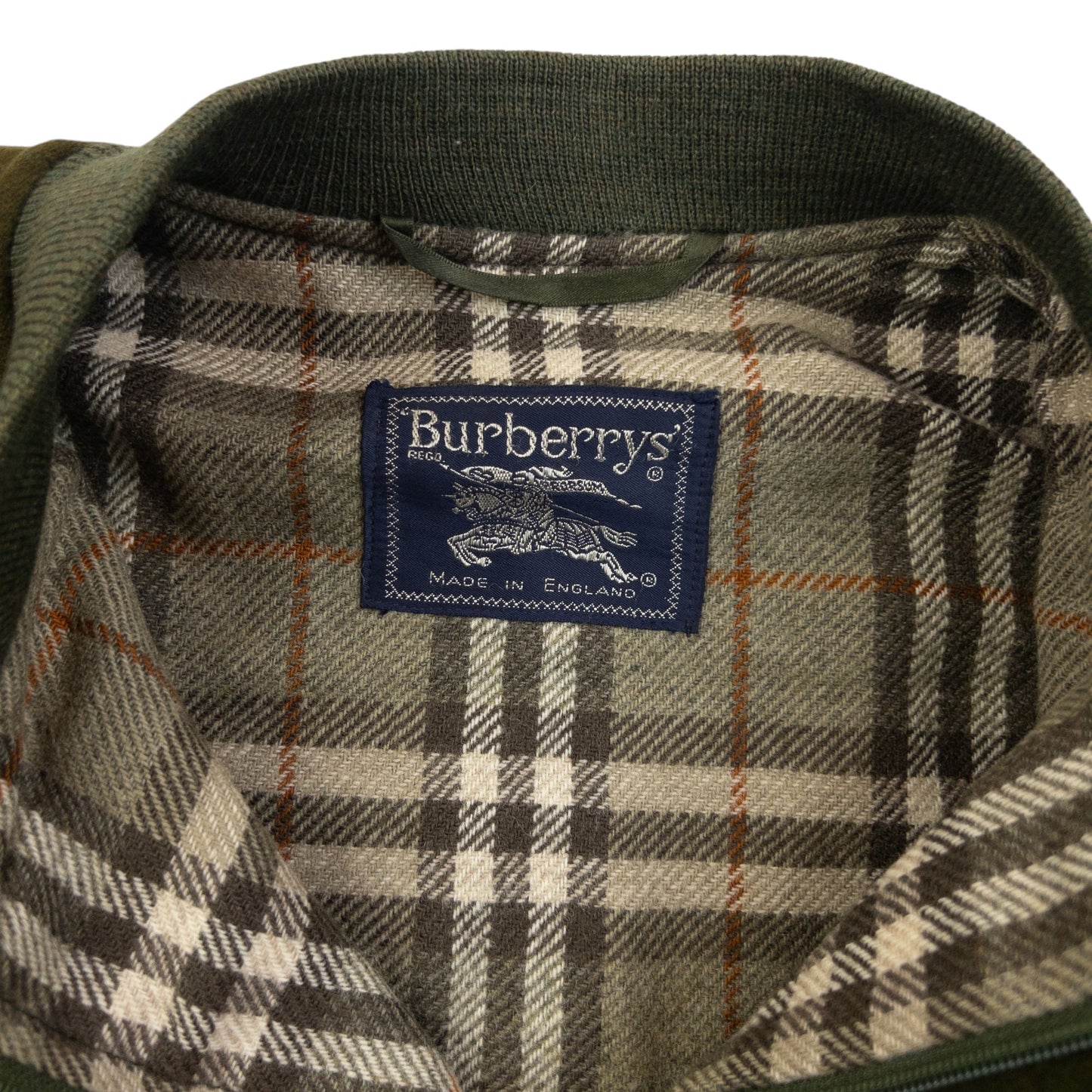 Vintage 90s Burberry Nova Check Lined Wool Bomber Jacket Size XL | XL, Multicoloured