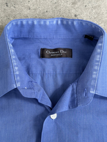 Christian Dior Monsieur 1990s Cotton Logo Shirt - M