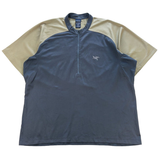 Vintage Arcteryx Q Zip T Shirt Size XL