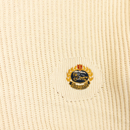 Vintage 90s Burberry Ribbed Knit Jumper Size S | Small, Multicoloured