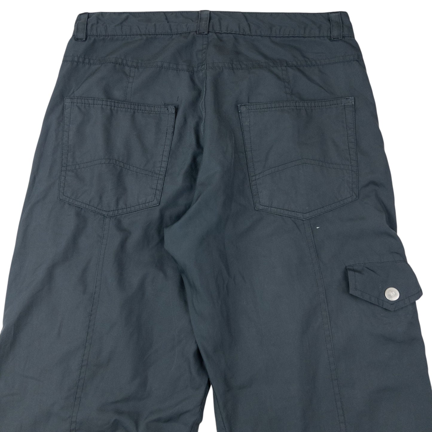 Vintage 2000s Armani Jeans Full Zip Trousers Size W30 | W30, Grey