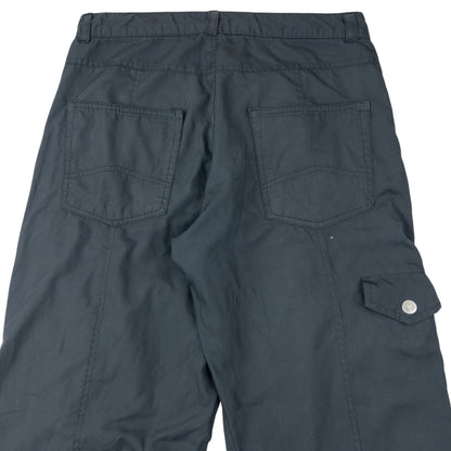 Vintage 2000s Armani Jeans Full Zip Trousers Size W30 | W30, Grey