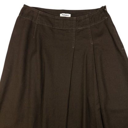 Vintage Plantation By Issey Miyake Pleated Skirt Womens Size L