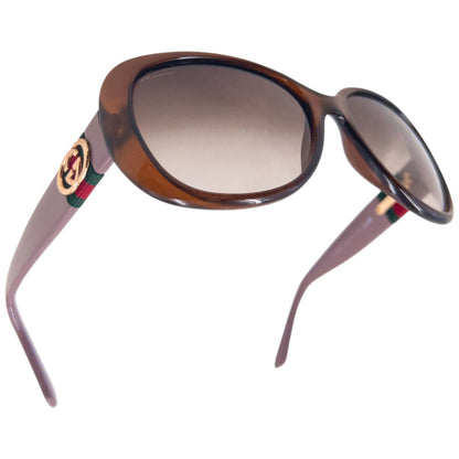 Vintage 2000s Gucci Sunglasses | O/S, Brown, Purple