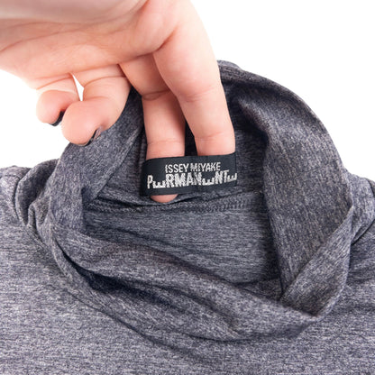 Vintage Issey Miyake PERMANENTE Long Sleeve Top Womens Size M