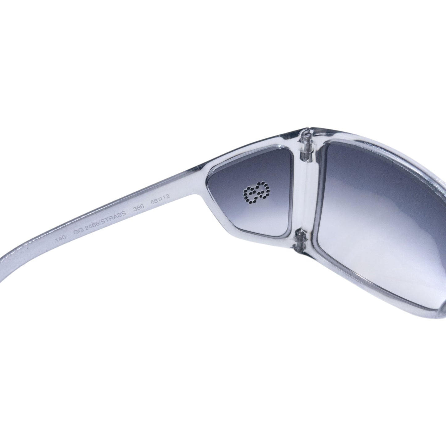 Vintage 2000s Gucci Diamonte Sunglasses | O/S, Grey