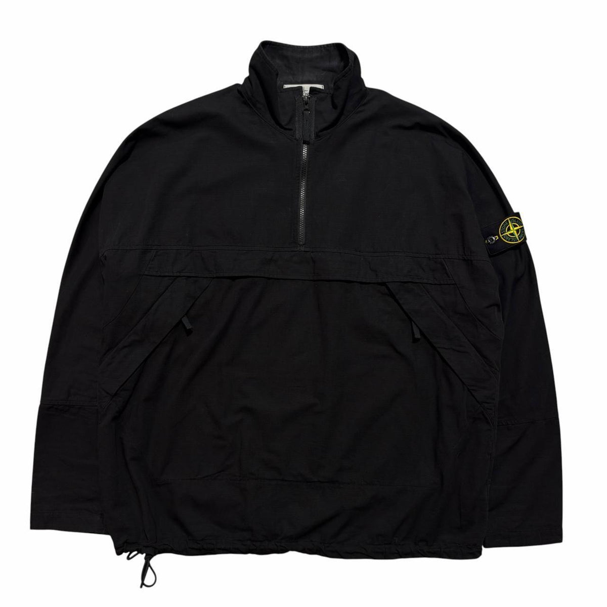 Stone Island pullover Smock Jacket | Large, Black