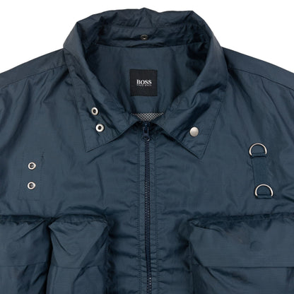Vintage Hugo Boss Lightweight Cargo Jacket Size XL