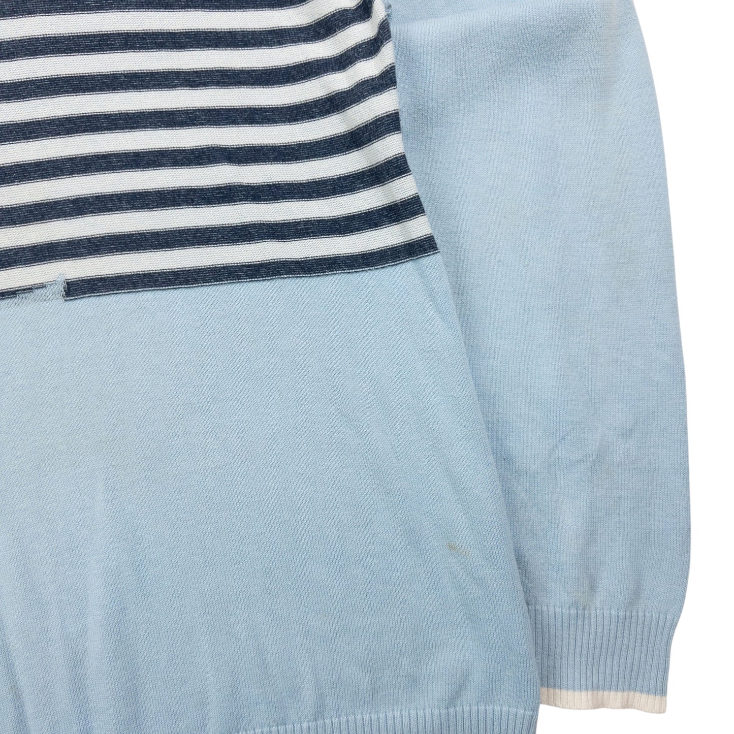 Vintage YSL Yves Saint Laurent Striped Jumper Size XL