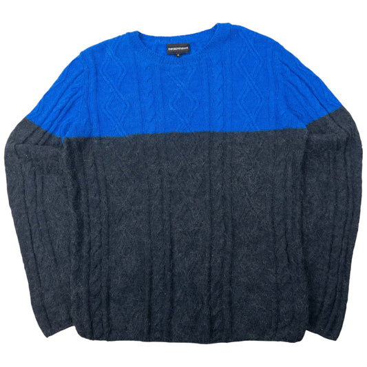 Vintage Emporio Armani Wool Knit Jumper Size M