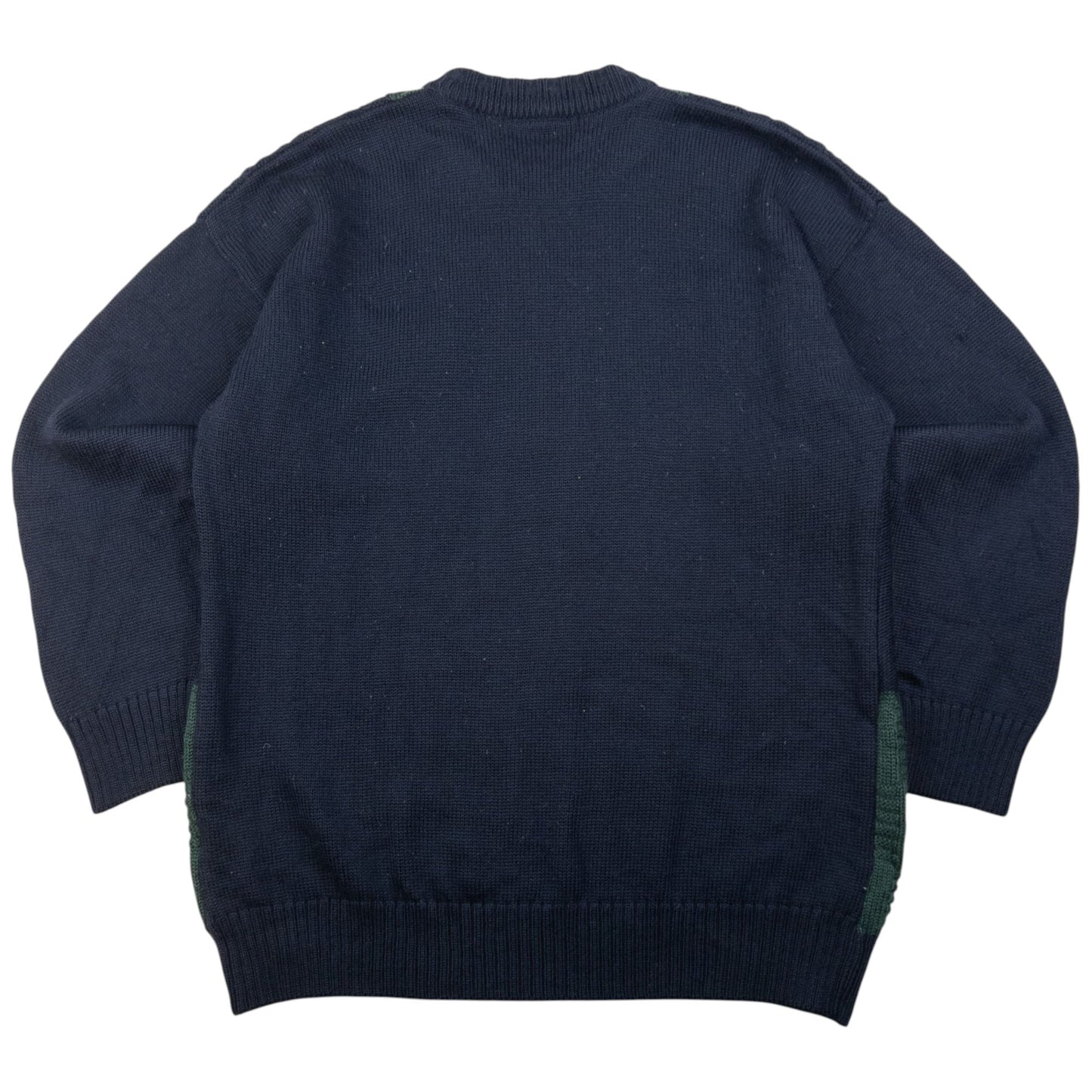 Vintage Burberry Embroidered Knit Jumper Size M