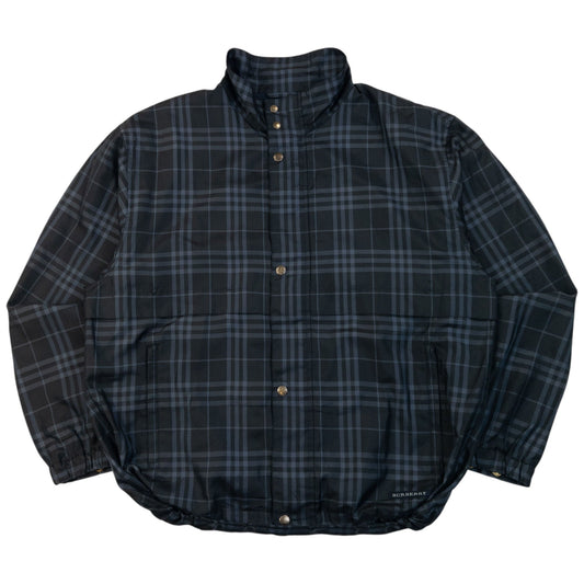 Vintage 2000s Burberry Golf Nova Check Jacket Size XL | XL, Navy
