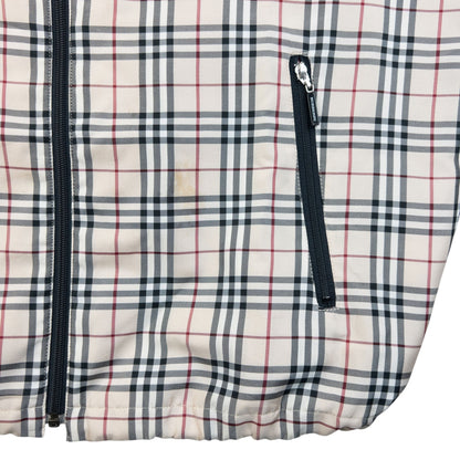 Vintage 2000s Burberry Golf Nova Check Gilet Size S | Small, Black