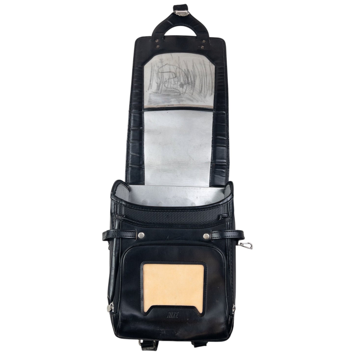 Vintage 2000s Nike Japanese School Backpack | O/S, Black