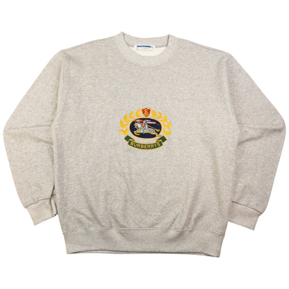Vintage Burberry Embroidered Crest Sweatshirt Size M