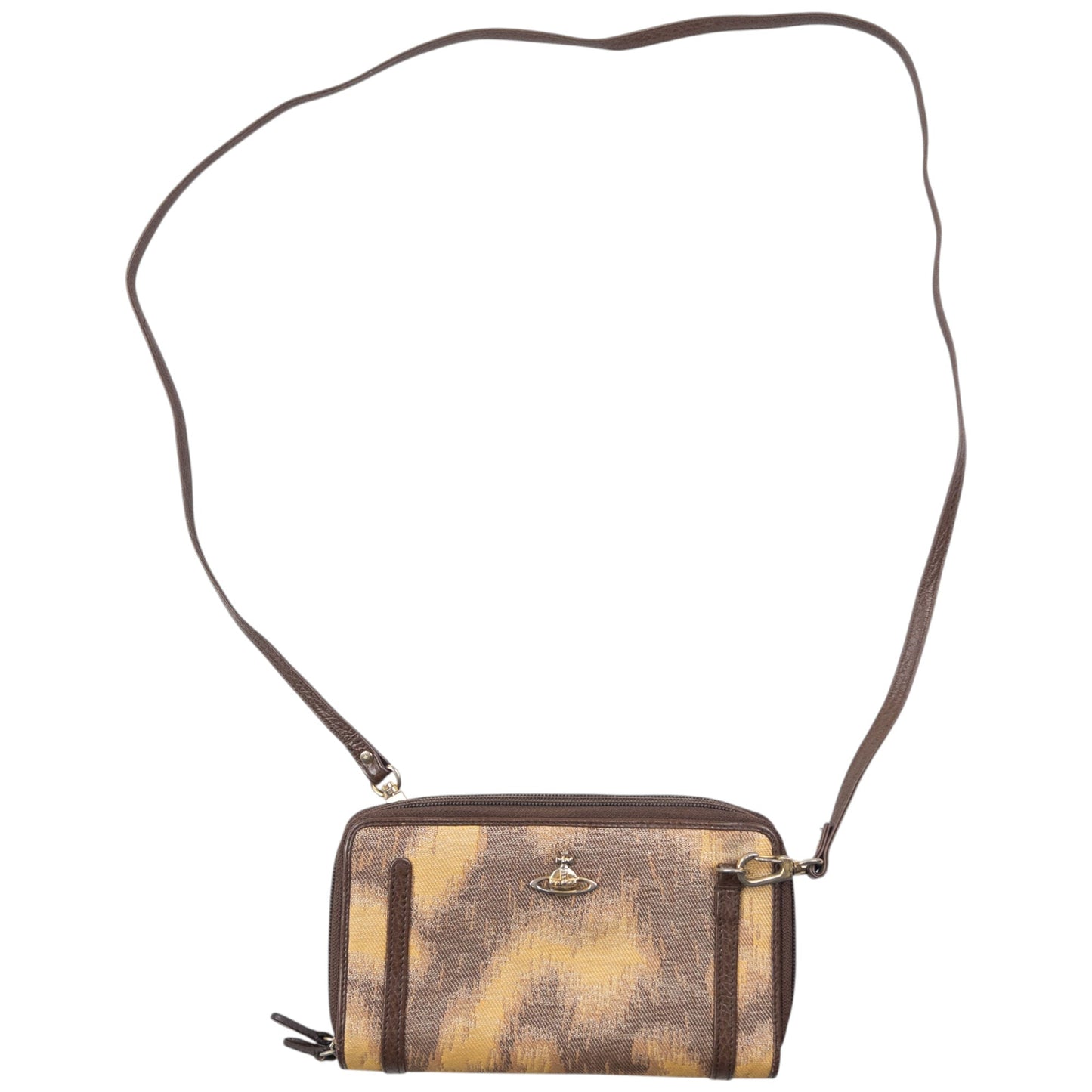 Vintage 90s Vivienne Westwood Pattern Crossbody Clutch Bag