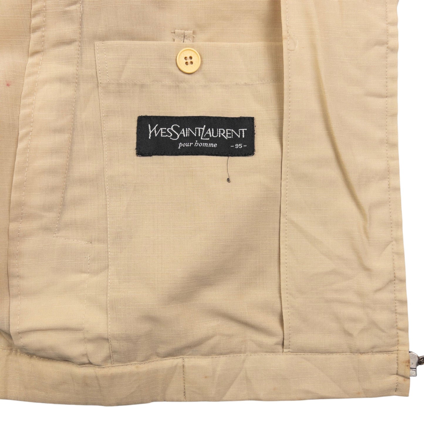 Vintage YSL Yves Saint Laurent Harrington Jacket Size M