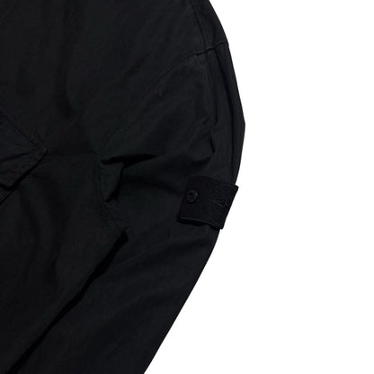 Stone Island Black Pullover Ghost Smock | XXXL, Black