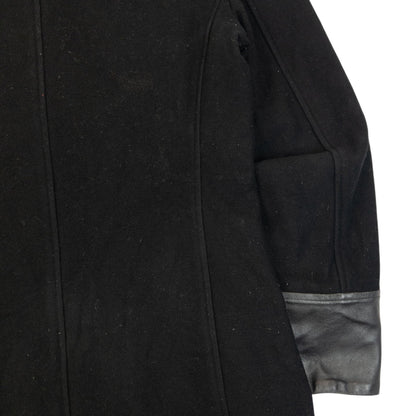 Vintage 2000s Dolce & Gabbana Longline Wool Jacket Womens Size M | Medium, Black