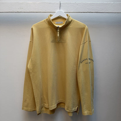 90’s Stone Island Life Safer Jumper (L) | Large, Yellow