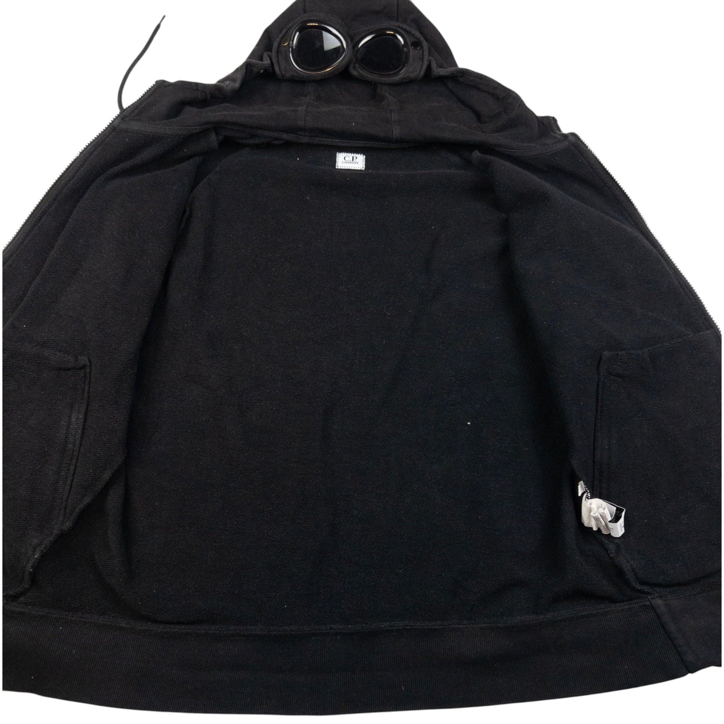 Vintage CP Company Goggle Hood Zip Up Hoodie Size M