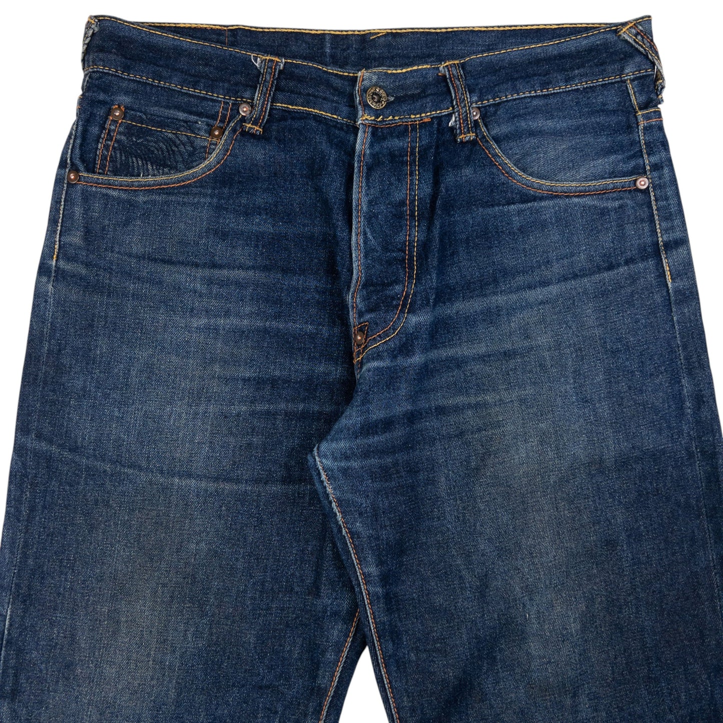 Vintage RMC Red Monkey Company Embroidered Japanese Denim Jeans Size W33