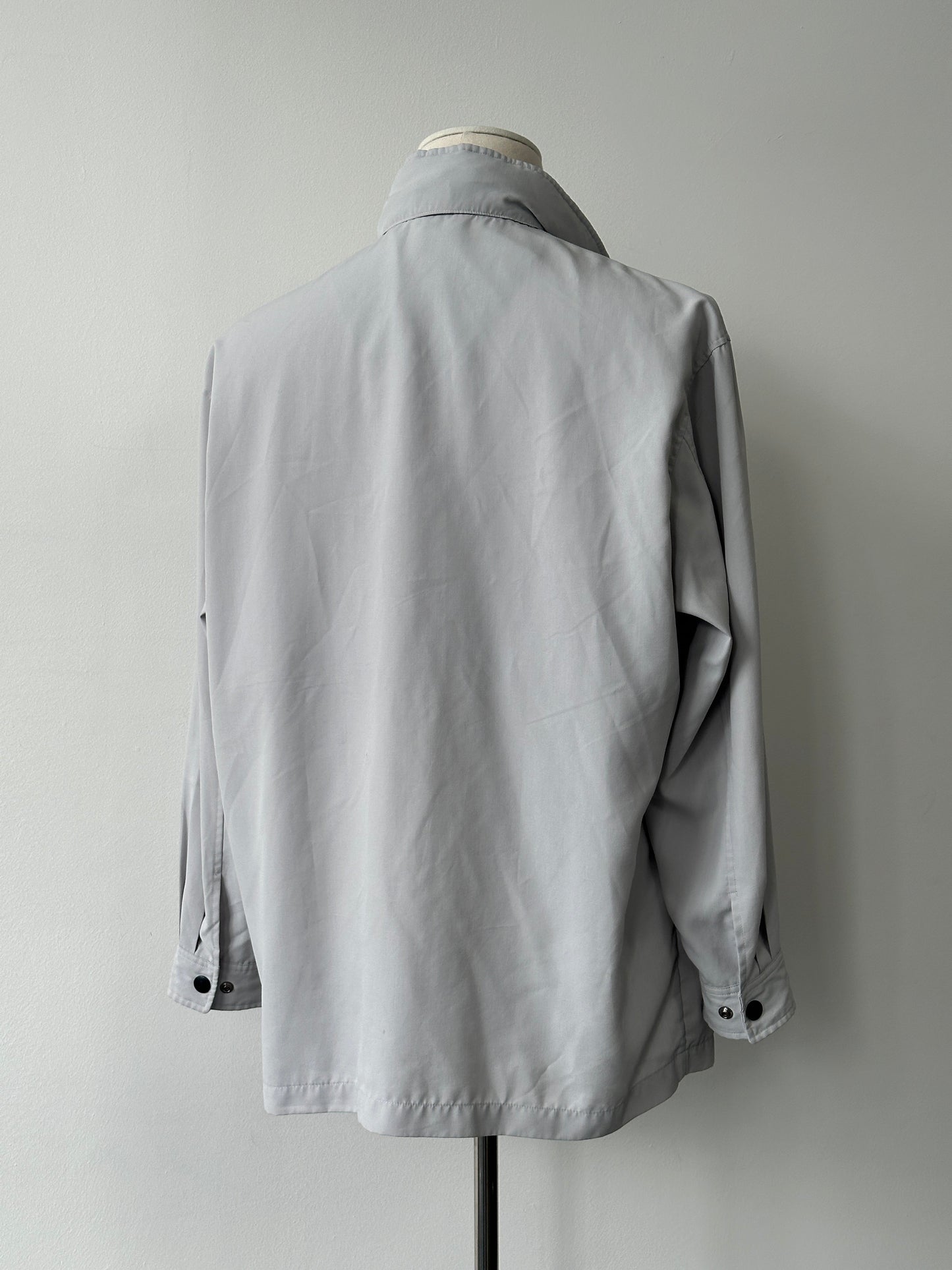 Yves Saint Laurent Pour Homme 1990s Hooded Logo Jacket - M-L