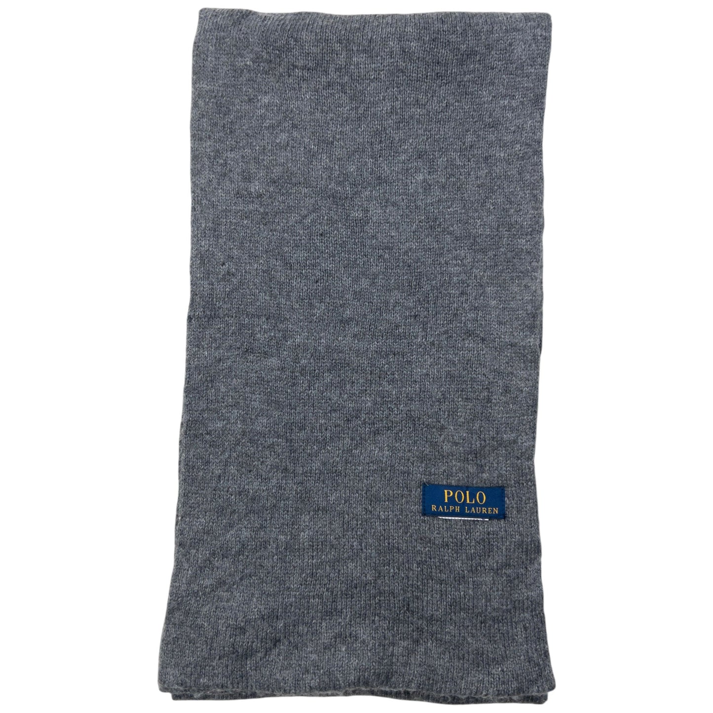 Vintage Polo Ralph Lauren Embroidered Bear Knit Scarf