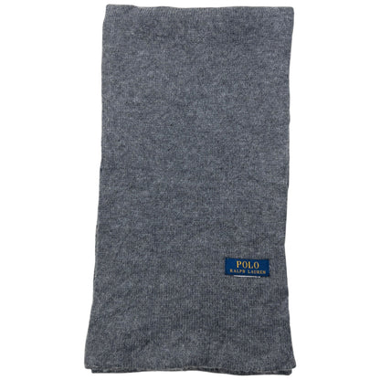 Vintage Polo Ralph Lauren Embroidered Bear Knit Scarf