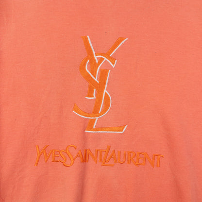 Vintage 2000s YSL Yves Saint Laurent Embroidered Sweatshirt Size L