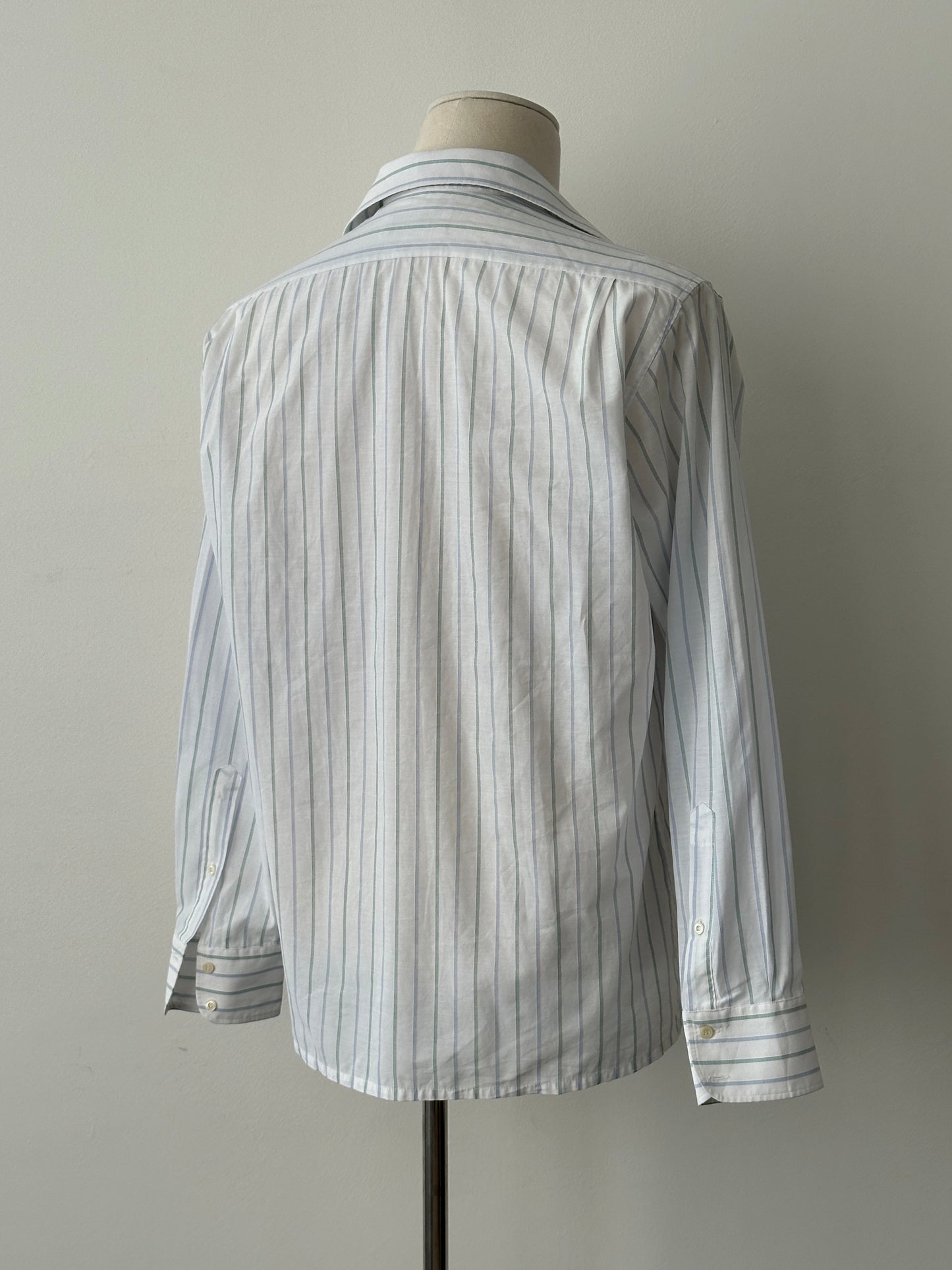 Yves Saint Laurent Pour Homme Paris 1990s Striped Shirt - S