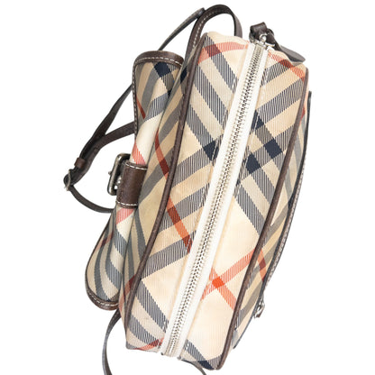 Vintage 2000s Burberry Blue Label Nova Check Crossbody Bag | O/S, Blue