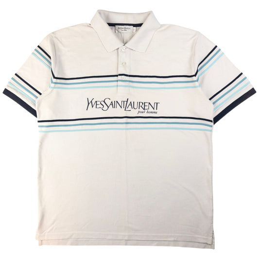 Vintage YSL Yves Saint Laurent Polo Shirt Size L