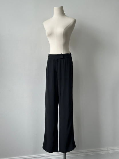 Emporio Armani 1990s Wide Leg Tailored Trouser - W26