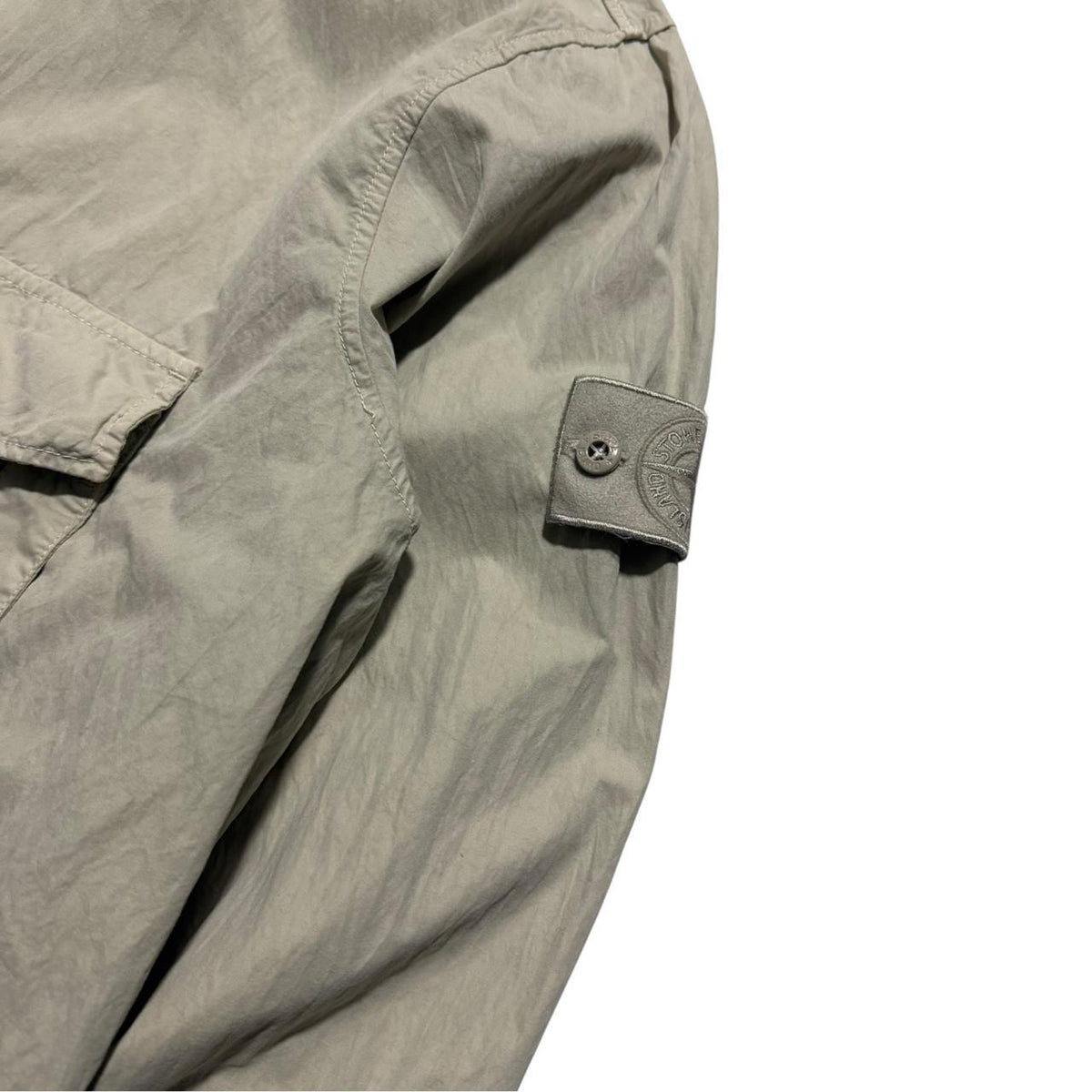 Stone Island Ghost Pullover Smock Jacket | XXXL, Beige