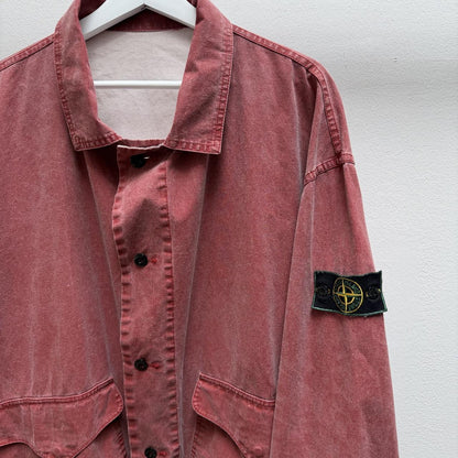90’s Stone Island Reversible Tela Stella (XL) | XL, Red